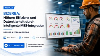 Forcam Enisco GmbH: Webinar mit BIZERBA: H&ouml;here Effizienz durch intelligente MES-Integration