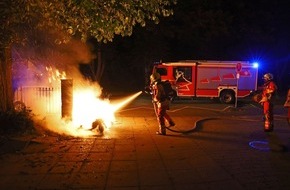 Polizeiinspektion Lüneburg/Lüchow-Dannenberg/Uelzen: POL-LG: ++ Haftbefehle gegen 15 und 16 Jahre alte Mädchen erlassen ++ Serie von brennenden Altpapiercontainern - Schaden an Lüneburger Ratsbücherei ++ Ermittlungen dauern an ++