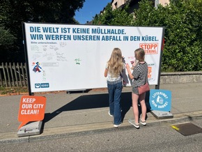 Medienmitteilung: «Zürcher Knabenschiessen: Abfall im Visier»