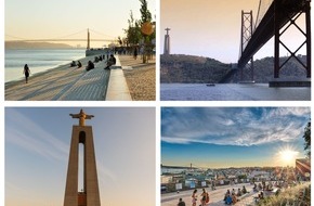 Turismo de Lisboa: Lissabon im Abendlicht: F&uuml;nf besondere Sunset-Spots rund um den Tejo