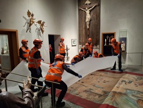 Wenn Museen zum &Uuml;bungsplatz werden - Kulturg&uuml;terschutzausbildung f&uuml;r das Einsatzelement