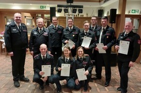 Freiwillige Feuerwehr Werne: FW-WRN: Löschgruppe Langern feierte Kameradschaftsabend