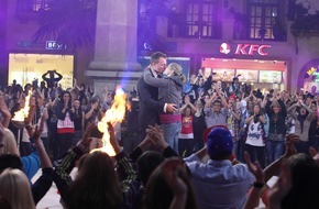 ProSieben: Auf die Größe kommt es an: Die erste Flashmob-Show im deutschen Fernsehen (mit Bild)