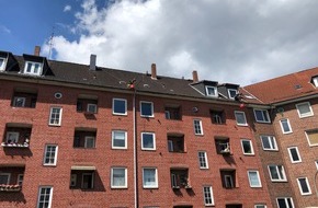 Industrie Kletterer Hamburg: Immobilienpflege: So kommt das Wasser sicher vom Dach