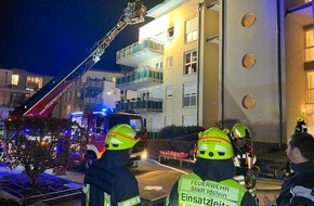 Feuerwehr, Katastrophenschutz und Rettungsdienst Rheingau-Taunus-Kreis: FW Rheingau-Taunus: Wohnungsbrand in Idstein