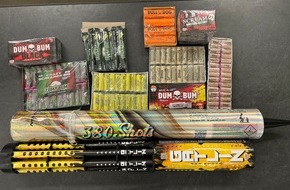 Hauptzollamt Hamburg: HZA-HH: 6000 Feuerwerksk&ouml;rper durch den Hamburger Zoll sichergestellt//Zoll warnt vor gef&auml;hrlichem Feuerwerk aus dem Ausland