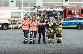 Feuerwehr Weinheim: FW Weinheim: Weltfrauentag. Gemeinsam tragen wir Verantwortung. Frauen st&auml;rken Blaulicht-Teams
