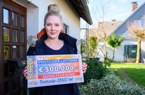 Deutsche Postcode Lotterie: Elmshorn im Postcode-Glück: Eine Million Euro für 124 Gewinner