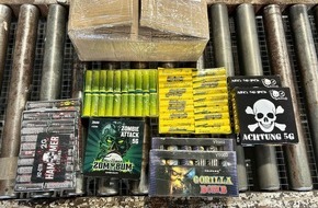 Hauptzollamt Stralsund: HZA-HST: Stralsunder Zoll warnt vor Gefahren bei Silvesterfeuerwerk ./. Vermeiden Sie den Kauf von illegaler Pyrotechnik