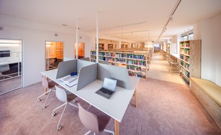 Gute Lernumgebung mit viel Platz für Studierende: Hochschulbibliothek Köln wiedereröffnet
