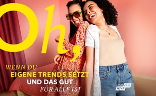 Takko Fashion: Takko Fashion kreiert Oh-Momente in Frühjahr-/Sommer-Kampagne