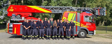 Freiwillige Feuerwehr Werne: FW-WRN: Grundausbildung erfolgreich beendet - 15 neue Einsatzkräfte für die Freiwillige Feuerwehr Werne