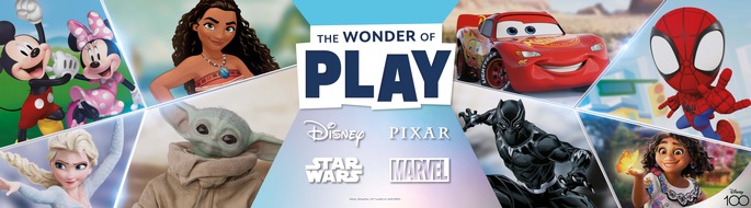 The Walt Disney Company (Germany) GmbH: Zum 100. Jubiläum: Disney inspiriert mit "The Wonder of Play" zu gemeinsamem Spielen