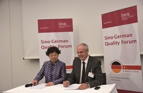 Deutsche Gesellschaft für Qualität - DGQ: Sino-German Quality Forum der DGQ: "Made in China 2025" - Win-Win-Potenzial für Deutschland und China