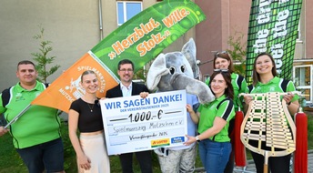 Sächsische Lotto-GmbH: Sachsenlotto-Vereinstausender für den Spielmannszug Mutzschen e.V.: Wenn ein Scheck zu Musik wird