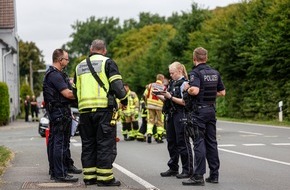 Feuerwehr Iserlohn: FW-MK: Frontalzusammenstoß auf der Drüpplingser Straße