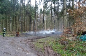 Polizeidirektion Wittlich: POL-PDWIL: Brand einer Jagdhütte