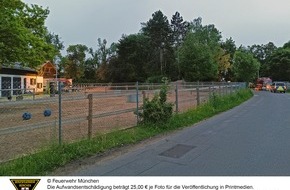 Feuerwehr München: FW-M: Brand in Polizeiinspektion (Riem)