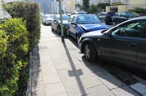 Polizei Essen: POL-E: Essen: Audi-Fahrer flüchtet vor Polizei und kracht in geparktes Auto - Festnahme - Zeugen gesucht