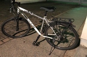 Polizeidirektion Ludwigshafen: POL-PDLU: Gestohlenes Mountainbike aufgefunden - Eigentümer/-in gesucht