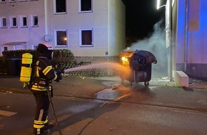 Feuerwehr Detmold: FW-DT: Brände in der Silvesternacht
