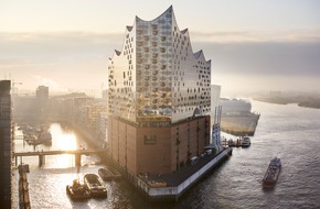 Hamburg Marketing GmbH: TIME Magazin zählt Elbphilharmonie Hamburg zu den "World's Greatest Places 2018"