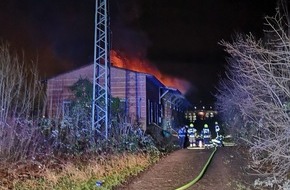 Polizeidirektion Worms: POL-PDWO: Brand einer Güterhalle