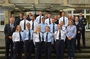 Polizei Düren: POL-DN: Neue Kollegen offiziell begrüßt