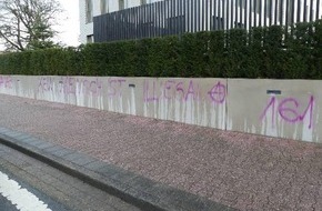 Polizeiinspektion Emsland/Grafschaft Bentheim: POL-EL: Sachbesch&auml;digungen durch Graffiti im Stadtgebiet