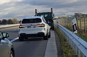 Polizeiinspektion Stade: POL-STD: A 26 nach Unfall in der vergangenen Woche zwischen Jork und Buxtehude gesperrt - Polizei sucht LKW-Fahrer als wichtigen Zeugen