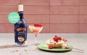 DIAGEO Germany GmbH: PM: NEU! BAILEYS WHITE CHOCOLATE FLAVOUR WITH RASPBERRY - LIMITED EDITION