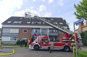 Feuerwehr Kleve: FW-KLE: Zimmerbrand an der Sackstraße