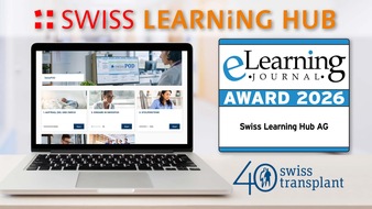 Swiss Learning Hub AG: Swiss Learning Hub gewinnt eLearning AWARD 2026 f&uuml;r SwissPOD Training