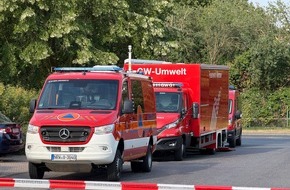 FFW Gemeinde Schwalmtal: FFW Schwalmtal: Korrekturmeldung: Gefahrstoffeinsatz in einem Industriebetrieb in Waldniel