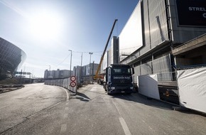 Debrunner Acifer AG: 270 t di travi sostengono il tunnel FFS dell'aeroporto di Zurig