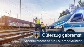 Bundespolizeidirektion München: Bundespolizeidirektion München: Verwirrter bremst Güterzug an der Braunauer Eisenbahnbrücke