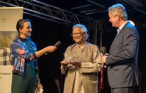 Karl Kübel Stiftung für Kind und Familie: PM Friedensnobelpreisträger Muhammad Yunus mit Karl Kübel Preis ausgezeichnet