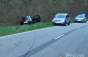 Polizeipräsidium Westpfalz: POL-PPWP: Stelzenberg: Auf Gegenspur geraten und mit Pkw kollidiert