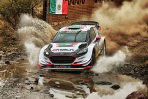 Ford Fiesta WRC-Pilot Sébastien Ogier übernimmt in Mexiko wieder die Führung in der Fahrer-WM