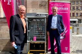 Deutsche Telekom AG: Telekom gibt Update zum Glasfaserausbau in Fürth