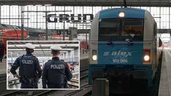 Bundespolizeidirektion München: Bundespolizeidirektion München: Widerstand und Tätlicher Angriff bei Zugräumung