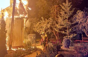Feuerwehr München: FW-M: Kirche abgebrannt (Olympiapark)