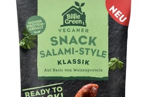 The Plantly Butchers GmbH & Co. KG: So lecker geht rein pflanzlich! / Billie Green präsentiert neue Snacks und spanischen Aufschnitt