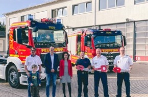 Feuerwehr Detmold: FW-DT: Feuerwehr Detmold erhält drei neue Fahrzeuge
