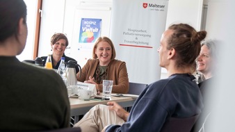 Malteser in Deutschland: Bundesfamilienministerin besucht Kinder- und Familienhospizdienst der Malteser