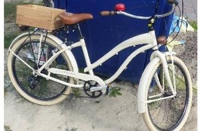 Polizeiinspektion Cuxhaven: POL-CUX: Fahrrad sichergestellt - Eigentümer/in gesucht (Lichtbild in der Anlage)
