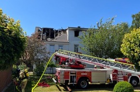 Polizeiinspektion Stade: POL-STD: Wohnungsbrand in Steinkirchen - hoher Sachschaden entstanden