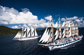 Star Clippers: Kreuzfahrt: Im Winter unter weißen Segeln in die Wärme / Winter-Kreuzfahrten auf den drei Großseglern von Star Clippers führen jenseits der maritimen Rennstrecken durch die Karibik und Thailand