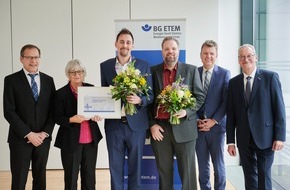 BG ETEM - Berufsgenossenschaft Energie Textil Elektro Medienerzeugnisse: Unternehmen für soziales Engagement ausgezeichnet