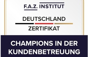 Living Haus: Living Haus ist Champion in der Kundenbetreuung 2025 / F.A.Z.-Institut kürt Living Haus für exzellente Service-Reputation
